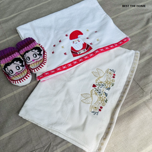 出口美洲品牌订单 儿童割绒绣花毛巾/面巾 OEKO-TEX标准 环保自然
