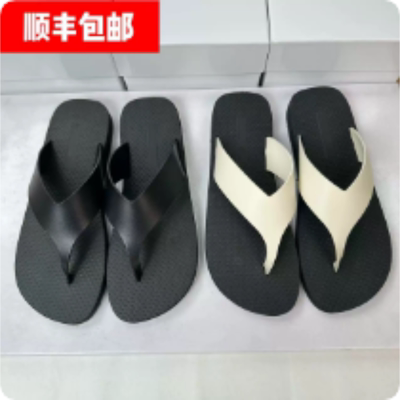 【吊打市面】row人字拖鞋2026ss夏季新款平底夹脚极简厚底凉鞋女