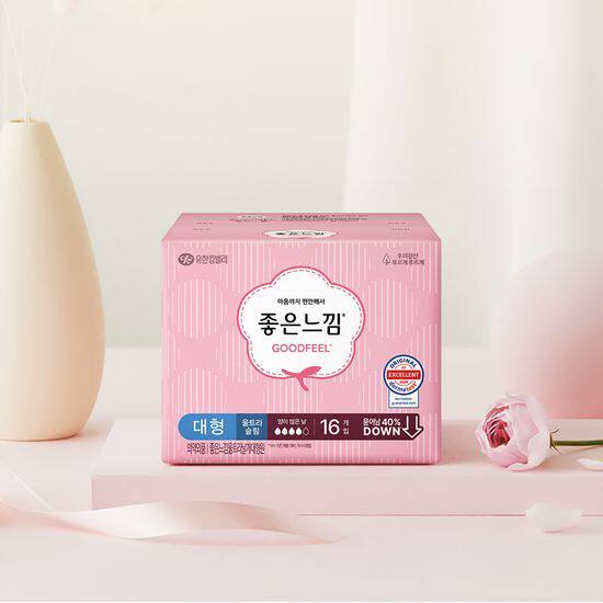 纯棉日用片装卫生巾日用夜用