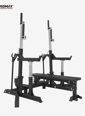 重型力量举比赛专用架IPF卧推深蹲架可家用可内倾竞赛架CROSSMAX