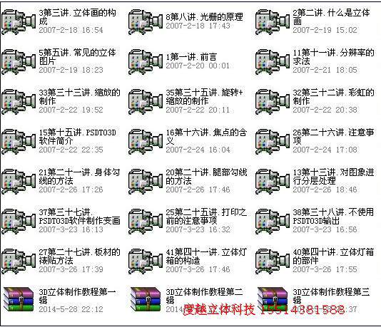 裸眼3D光栅变幻变画广告设计4D装饰画照片电视背景墙制作完整视频