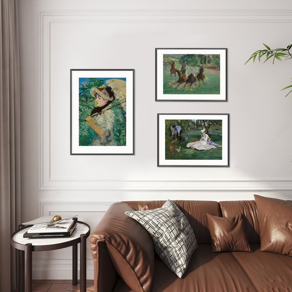 爱德华马奈装饰画印象派名画挂画