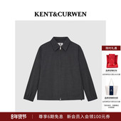 三狮刺绣休闲通勤男士 KENT&CURWEN 肯迪文2026春夏新品 夹克外套