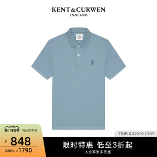 肯迪文春夏新品 KENT&CURWEN 男士 三狮刺绣休闲polo衫 K49H9EO011