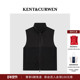 KENT&CURWEN 肯迪文2025秋冬系列男士 三狮玫瑰LOGO双面穿马甲背心