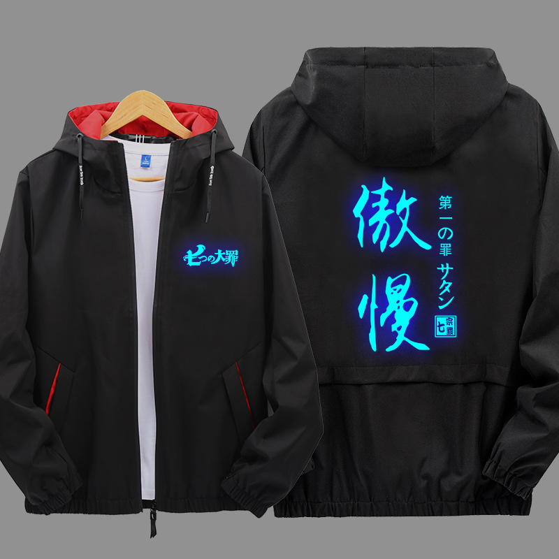 夜光七宗罪外套sin卫衣动漫周边