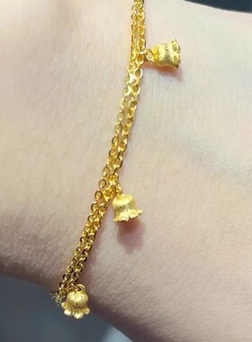 TinySylvie铃兰金语流苏手链