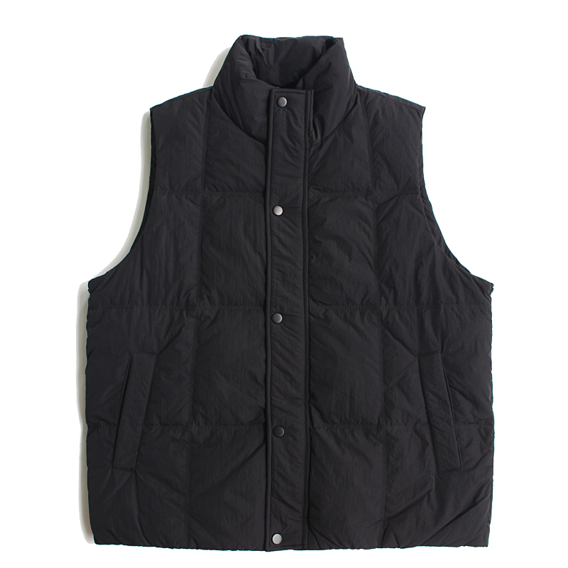 冬季90绒填充休闲羽绒马甲外套男