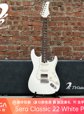 T's Guitars Sera Classic 22 White Pearl 电吉他