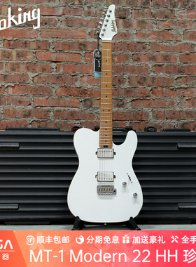 Soloking  MT-1 Modern 22 HH 珍珠白 电吉他