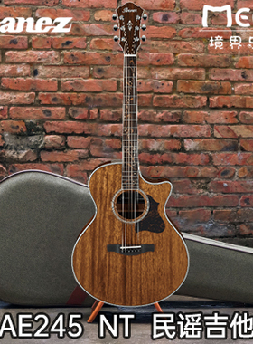 Ibanez 依班娜 AE245 NT 民谣吉他