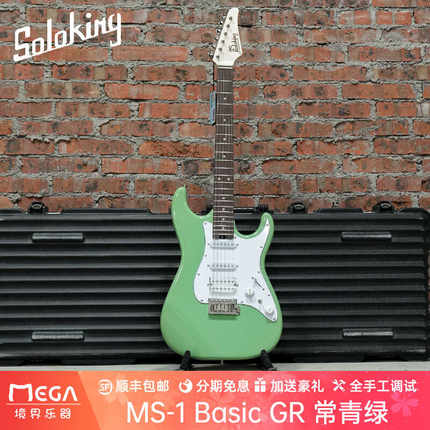 Soloking 索罗肯 MS 1 Basic GR 常青绿 电吉他
