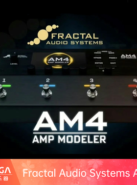 （预售）Fractal Audio Systems AM4 落地综合效果器