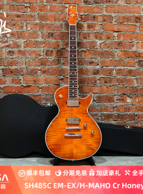 Sugi Guitars SH485C EM-EXH-MAHO Cr Honey Burst 电吉他