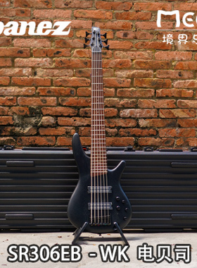 IBANEZ 依班娜 爵士电贝司bass吉他 四弦电贝斯乐器 SR306EB WK