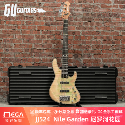 预定Gu Guitars MB Seraphim JJ524 Nile Garden尼罗河花园电贝斯