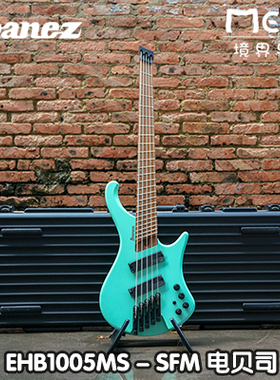 Ibanez 依班娜  EHB1005MS SFM 无头扇品 电贝司 印尼