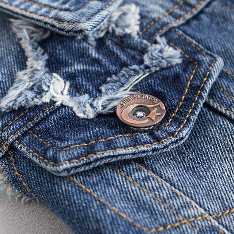 Gilet fille en toile - Ref 2071029 Image 4