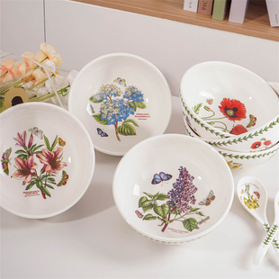 波特美林陶瓷特大号汤碗家用大碗汤面碗 汤盆9英寸超大水果沙拉碗