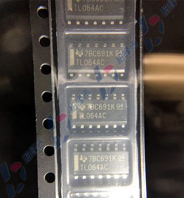 TL064ACDR TL064AC SOP-14窄体 低耗4路运放器 TI进口原装 可直拍