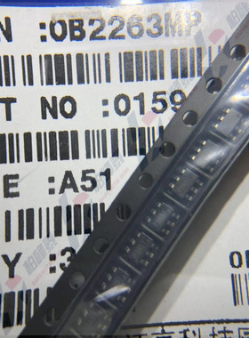 原装昂宝 OB2263MP 0B2263AMP SOT-236 电源管理IC 12V3A 可直拍