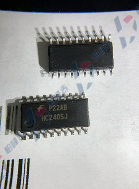 MM74HC240SJX HC240SJ SOP-20中体 5.2MM FSC进口原装 可直拍