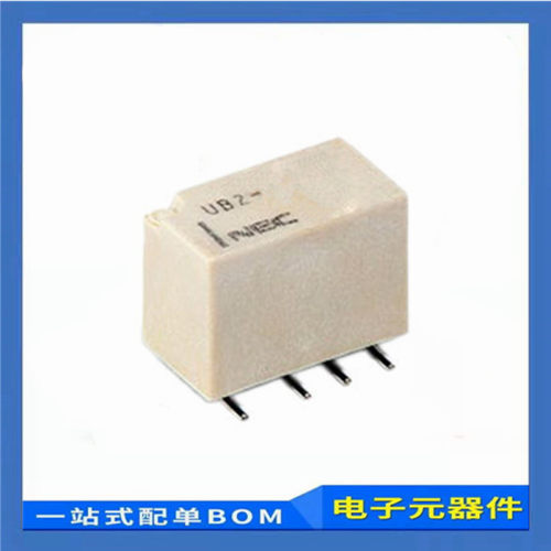 全新原装 UB2-12NUN DPDT 信号继电器 两开两闭 1A 12VDC 表贴8脚