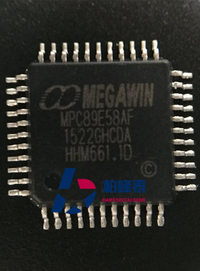MPC89E58AF 兼容：STC89C58RD PQFP-44 MEGAWIN【笙泉】 可直拍