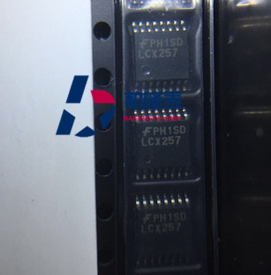 74LCX257MTCX 丝印：LCX257 TSSOP-16超薄 FSC全新正品 可直拍