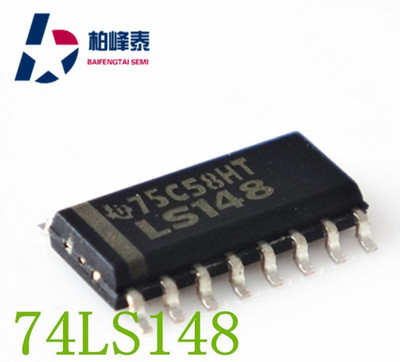 SN74LS148DR2丝印：LS148 SOP-16 MOTO原装正品 IC配套 可直拍
