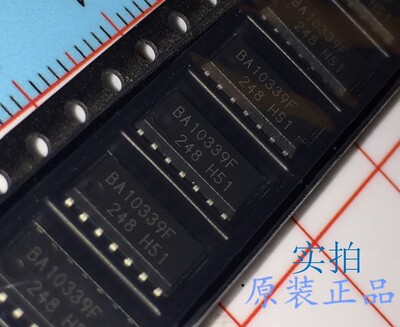 BA10339F-E2 丝印：BA10339F SOP-14 ROHM正品 IC配套 可直拍