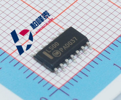 SN74LS00DR2 丝印：LS00 SOP-14 TI/ON原装正品 IC配单 可直拍