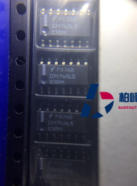 DM74ALS03BM SN74ALS03BDR ALS03B SOP-14 FSC正品 IC配套 可直拍