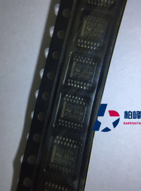 SN74CBT3125DBQR 丝印：CU125 SSOP-14 TI正品 IC配套 可直拍