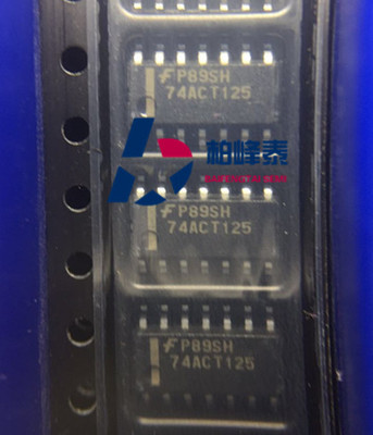 74ACT125SCX 丝印：74ACT125 SOP-14 FSC正品 IC配单 可直拍