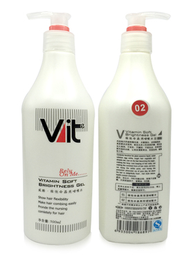 发歌vit啫喱膏威酷维他命晶亮保湿啫喱水啫喱膏保湿特硬定型500ML