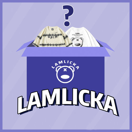 LAMLICKA潮牌短袖福袋盲盒