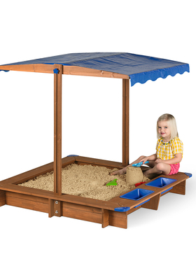 儿童室外沙池围栏儿童乐园玩具沙坑池玩沙设备室内户外幼儿园游戏