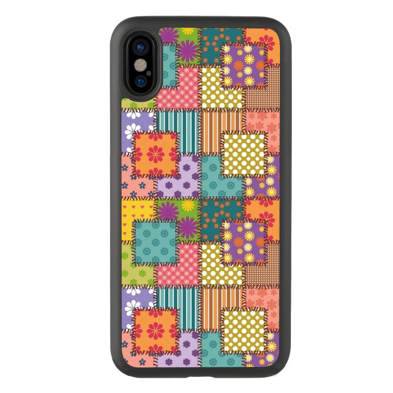 创意文艺11几何格子适用于iphone121314promax保护壳苹果xs防摔xr