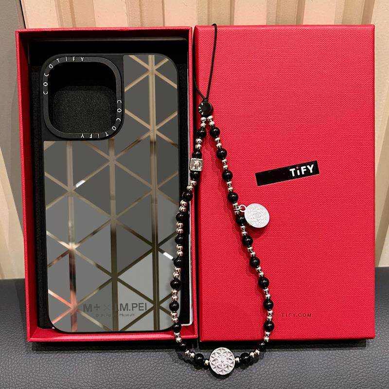 C家联名MPlus博物馆几何图形磁吸MagSafe适用iPhone15ProMax手机壳新款苹果14明星同款16防摔plus女13Pro