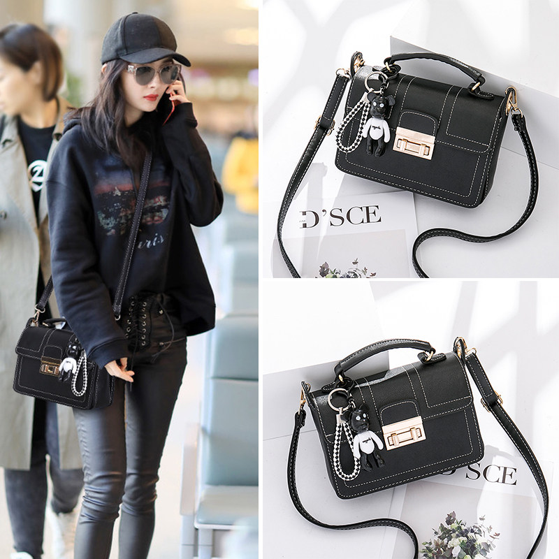 斜挎小包女2024新款时尚韩手提版单肩女包斜挎包少女学生女士包包