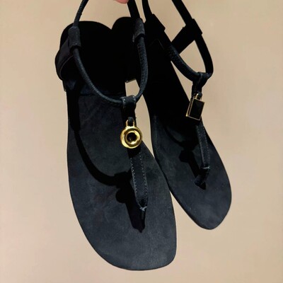 【顶版】lp夹趾凉鞋女吊坠人字拖