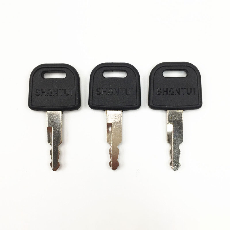 山推挖掘机钥匙60 75-9 135 215 245-9点火新款全套挖机配件大全