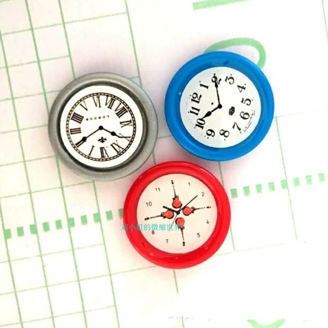 娃娃屋微缩模型DIY迷你挂钟