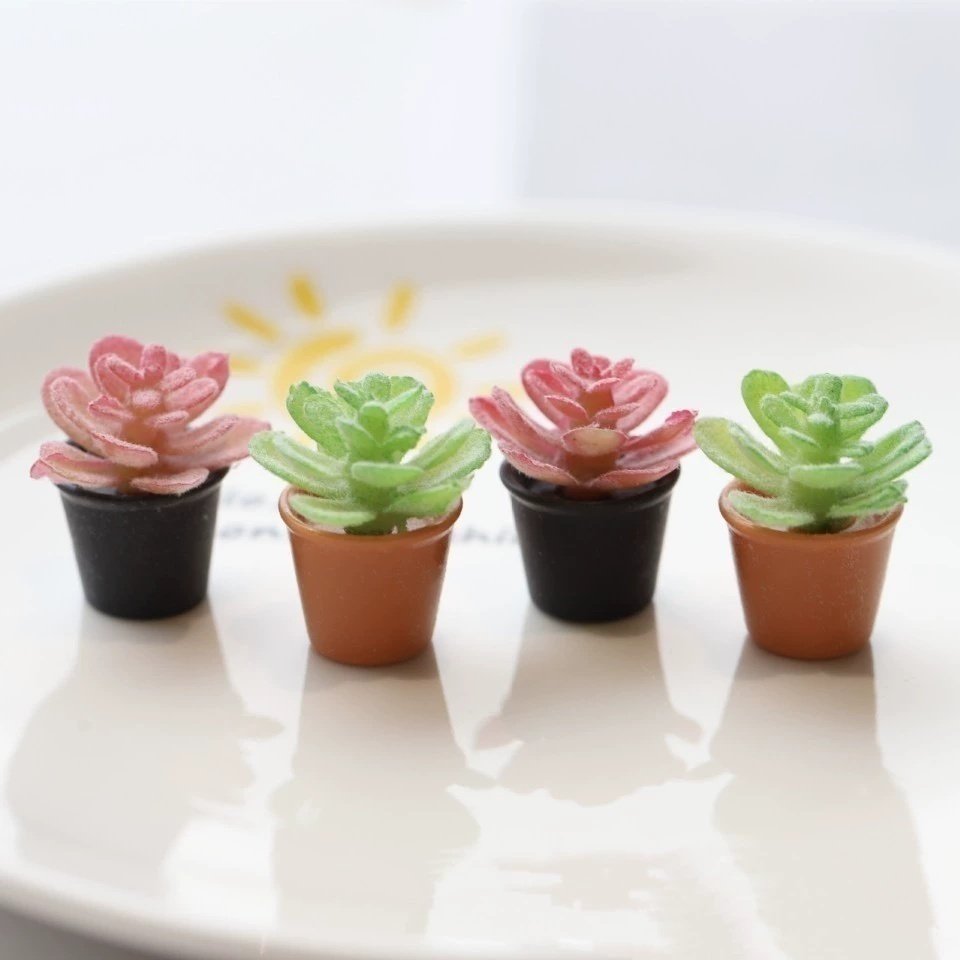 娃娃屋配件 微景观摆件  生活场景拍摄道具 仿真迷你多肉盆栽模型,玩具/童车/益智/积木/模型,家居/生活场景,淘宝优惠券,粉丝福利购,淘宝优惠卷