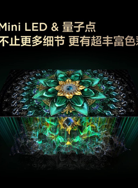 TCL 75T6K 75英寸QD-Mini LED 144Hz 4+64GB Mini LED电视