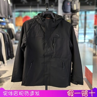 安踏23冬季 冲锋衣上衣152346604 男子梭织防泼水保暖两件套常规版