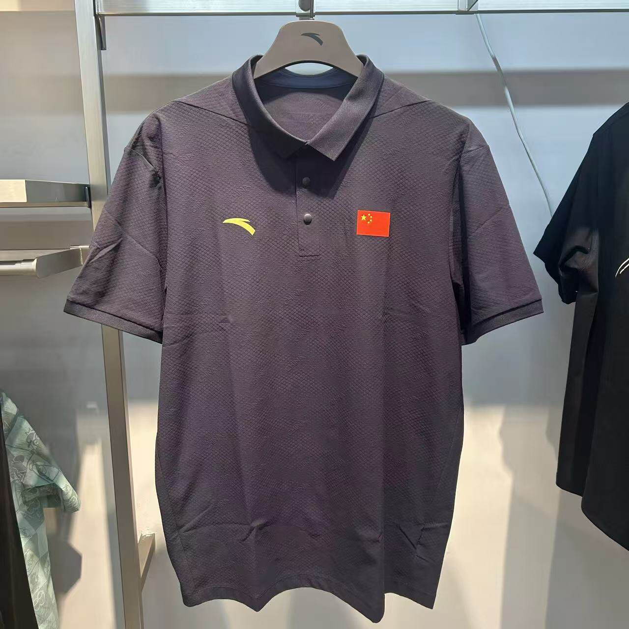 安踏2025夏新赞助款国家队Polo衫男休闲运动短T冰肤科技452520105