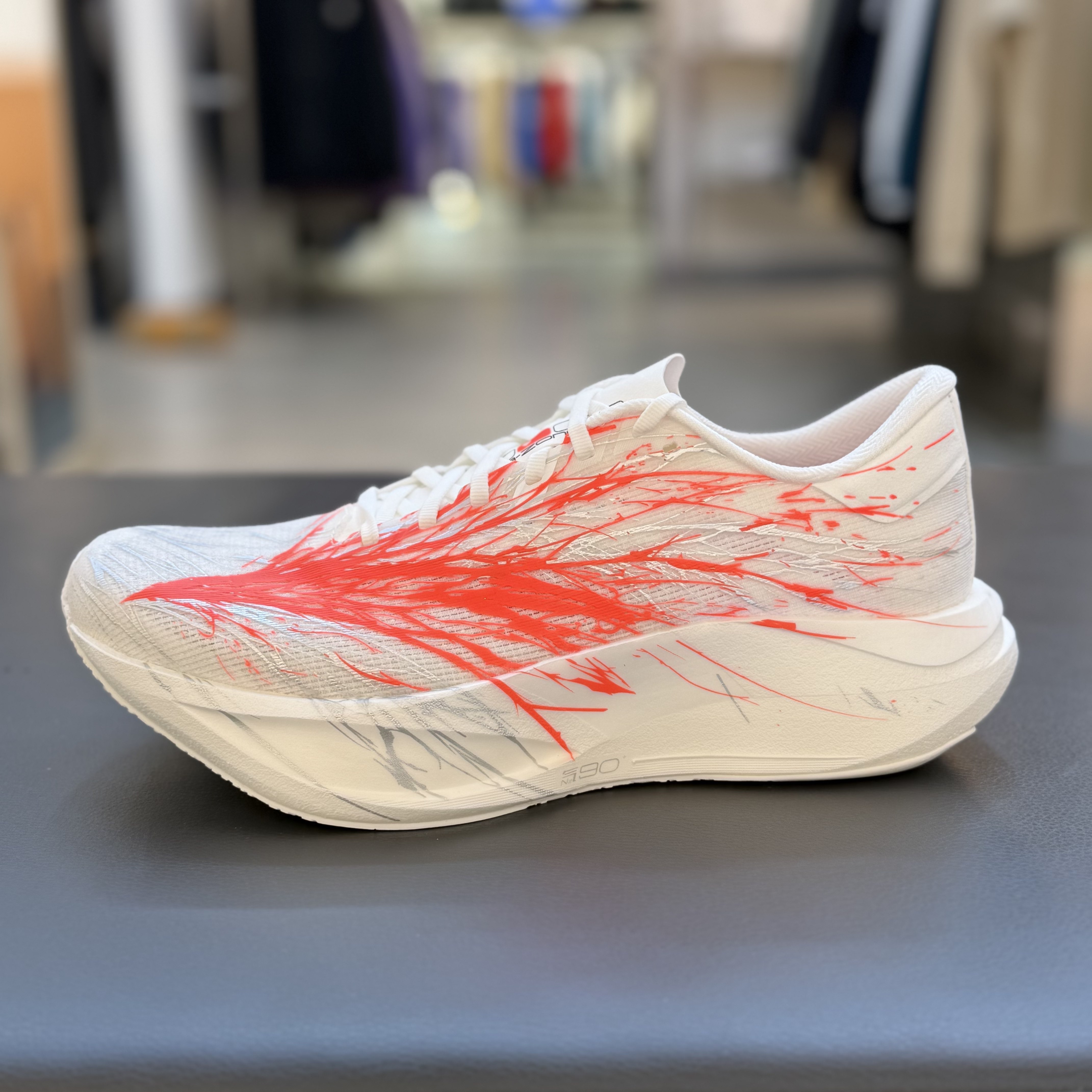 安踏二区心率90丨心跳跑鞋男款2026新款竞速训练跑步鞋 112625579