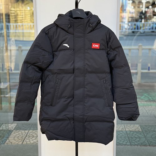 安踏国家队中长款羽绒服